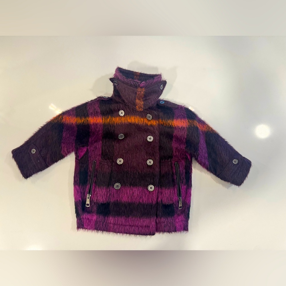 Burberry kids wool coat